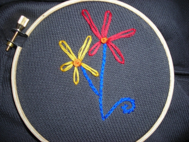 Sew and So: Embroidery Adventures | Red-Handled Scissors