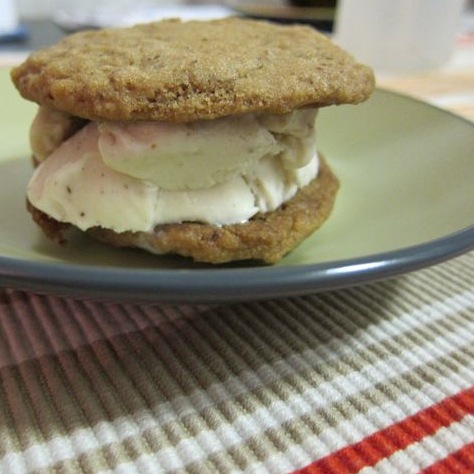 Homemade Ice Cream Sandwiches | Red-Handled Scissors