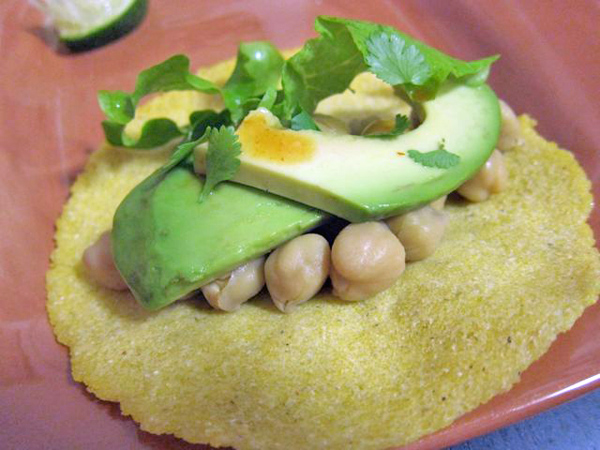Recipe: Saturday Night Chickpea Tacos in 3 Easy Steps | Red-Handled Scissors