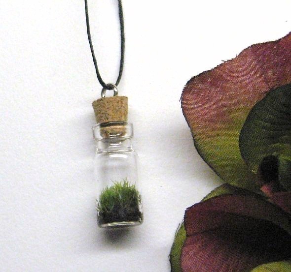 Friday Internet Crushes: Moss and Terrarium Jewelry | Red-Handled Scissors
