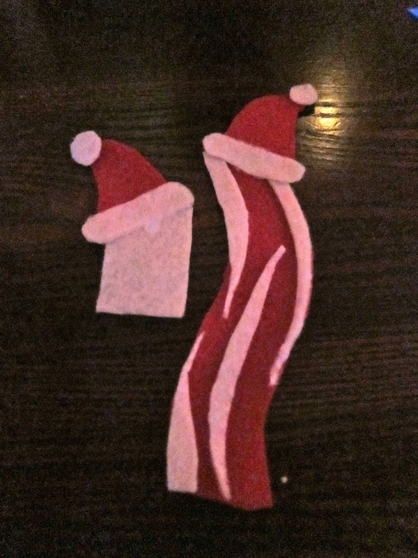Sunday Snapshot: Tofu and Bacon Holiday Ornaments | Red-Handled Scissors