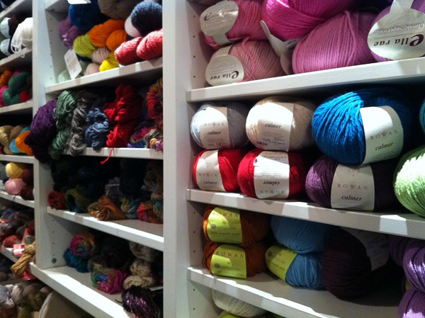 Sunday Snapshot: My Local Yarn Store | Red-Handled Scissors