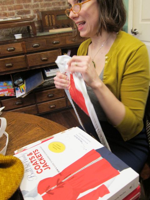 Ignore the Awkward Look on My Face, Just Check Out the Book! | Red-Handled Scissors