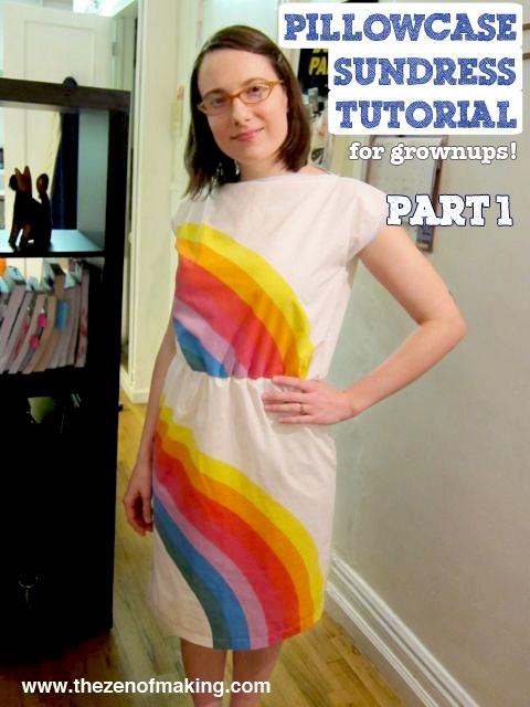 Tutorial: Pillowcase Sundress: Part 1 | Red-Handled Scissors