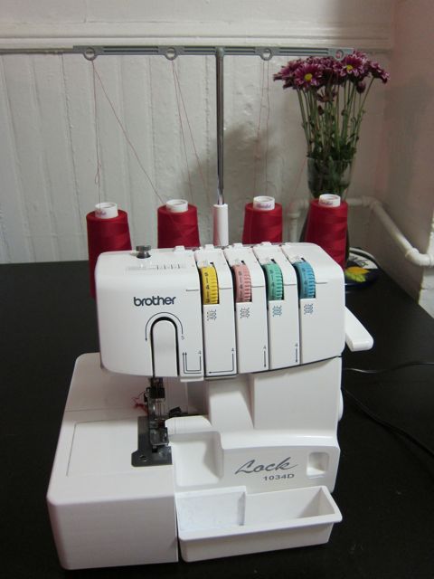 Review: Brother 1034D Serger for Craft Test Dummies | Red-Handled Scissors