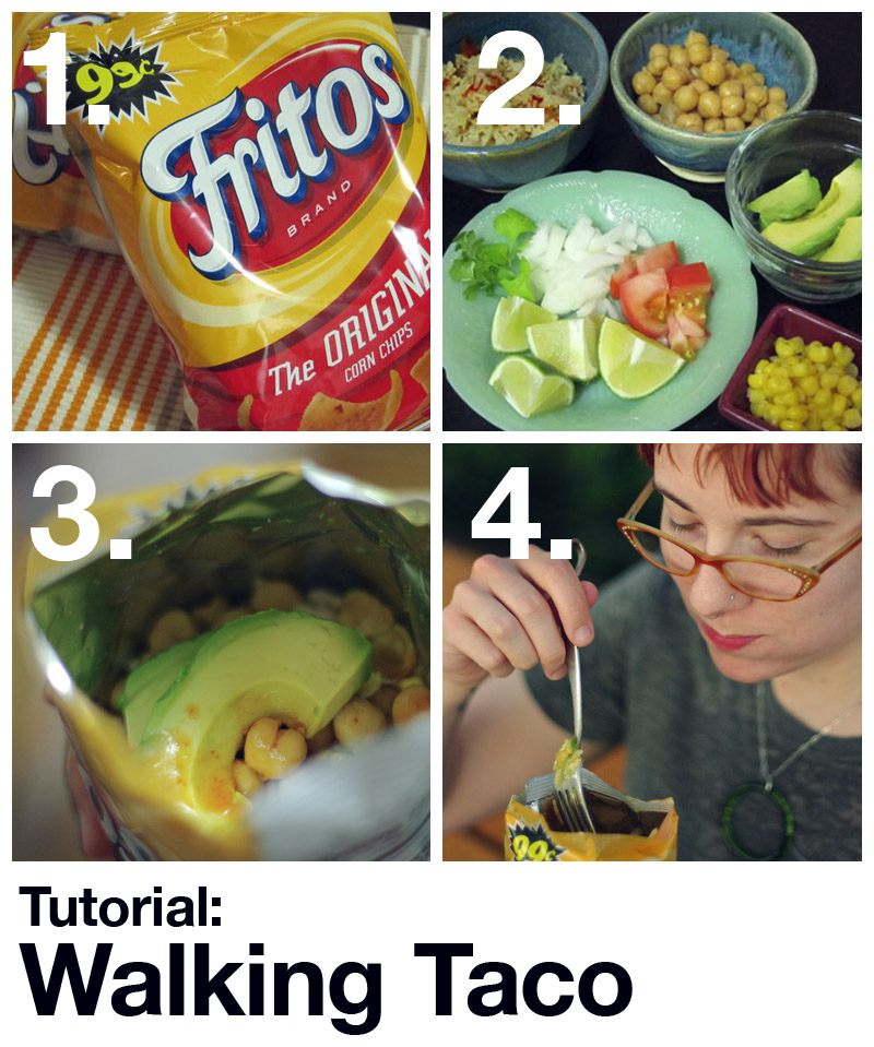 Tutorial: The Walking Taco | Red-Handled Scissors