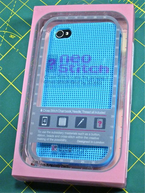 Review: Cross-Stitch iPhone Case for Craft Test Dummies | Red-Handled Scissors