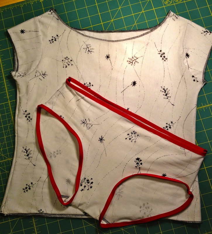Favorite Shirt Jersey Sleep Set | Red-Handled Scissors