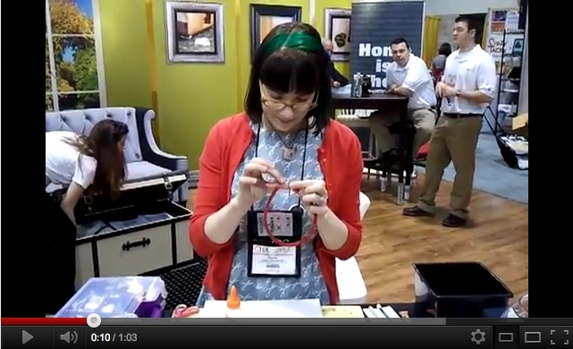 Video: DIY Bumper Headbands at CHA | Red-Handled Scissors