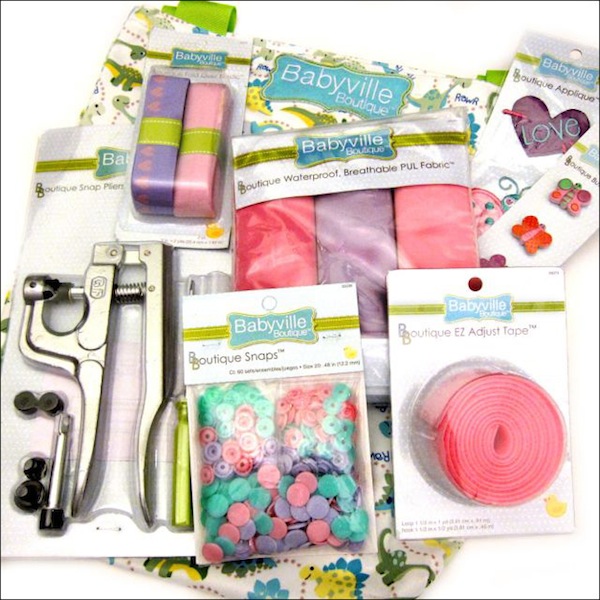 Review: Babyville Boutique Sewing Line | Red-Handled Scissors