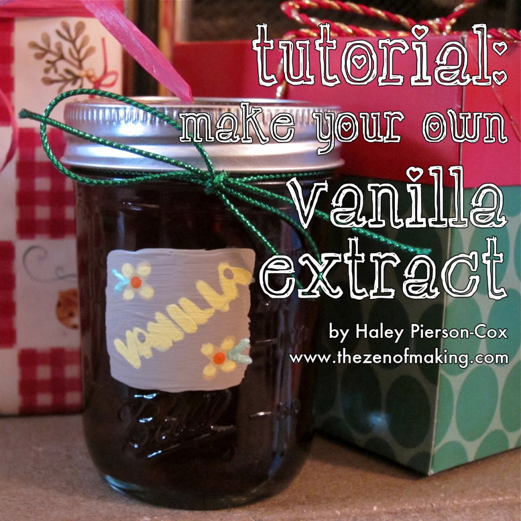 Tutorial: Make Your Own Vanilla Extract | Red-Handled Scissors