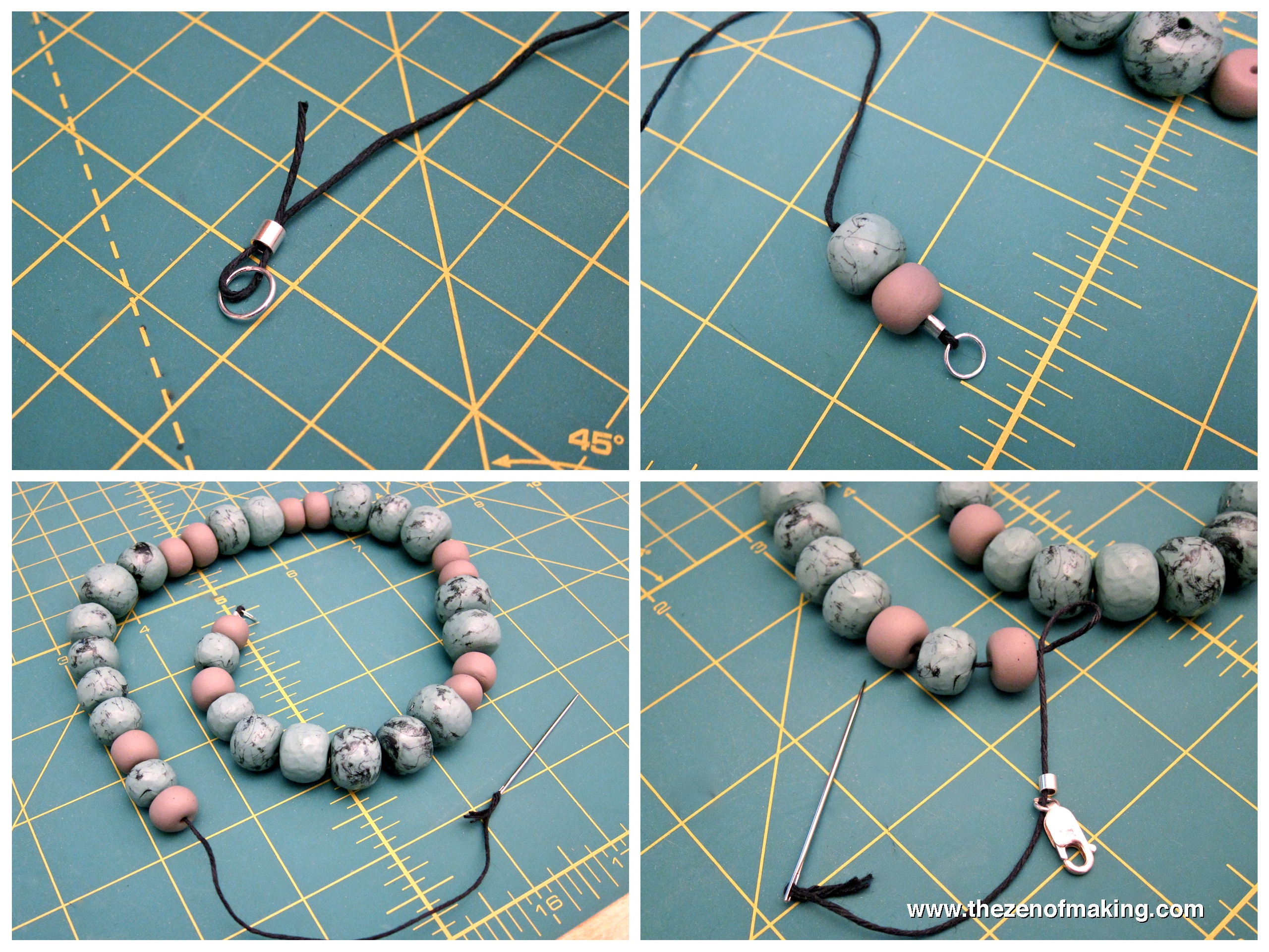 DIY: Polymer Clay Necklace Inspired by Anthropologie