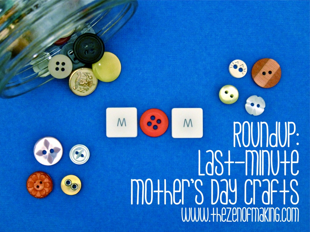 Roundup: Last-Minute Mother's Day Crafts | Red-Handled Scissors