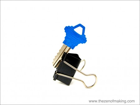 Tutorial: Painted TARDIS Keys | Red-Handled Scissors