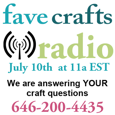 Tomorrow: TZoM and Team CTD on FaveCrafts Radio! | Red-Handled Scissors