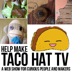 Love DIY? Support Taco Hat TV! | Red-Handled Scissors