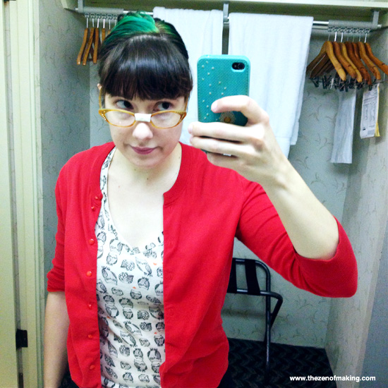 Sunday Snapshot: Goodbye Granny Glasses | Red-Handled Scissors