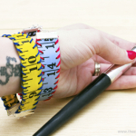 Tutorial: Measuring Tape Bracelet | Red-Handled Scissors