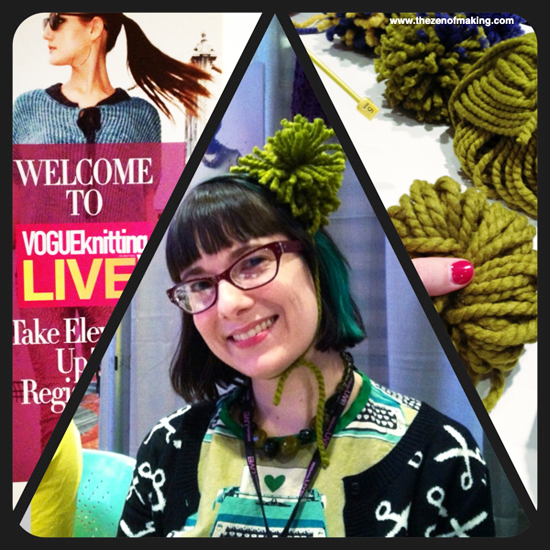 Sunday Snapshot: Hello from VOGUEknitting LIVE New York! | Red-Handled Scissors