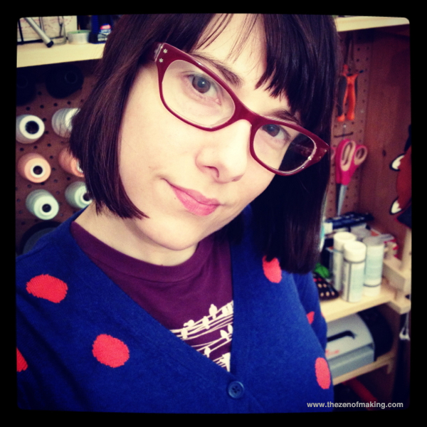 New Glasses for CHA! | Red-Handled Scissors