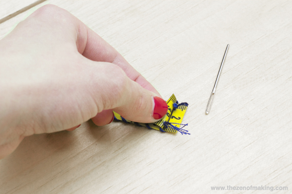 Tutorial: Measuring Tape Bracelet | Red-Handled Scissors
