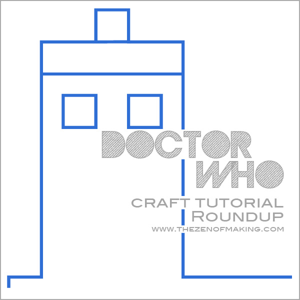 Doctor Who Craft Tutorial Roundup | Red-Handled Scissors