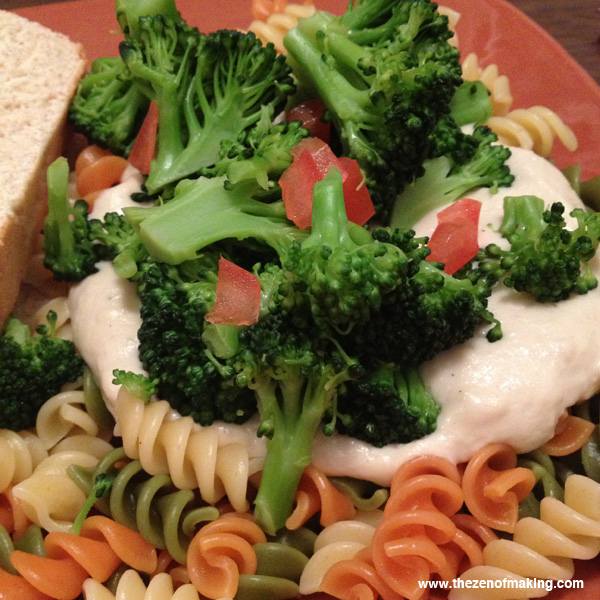 Recipe: Awesome Vegan Alfredo Sauce | Red-Handled Scissors