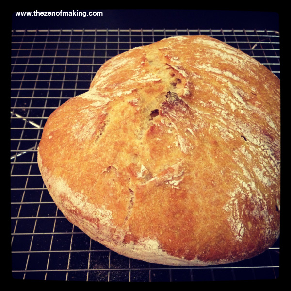 Things I Made from the Internet: No-Knead Bread | Red-Handled Scissors
