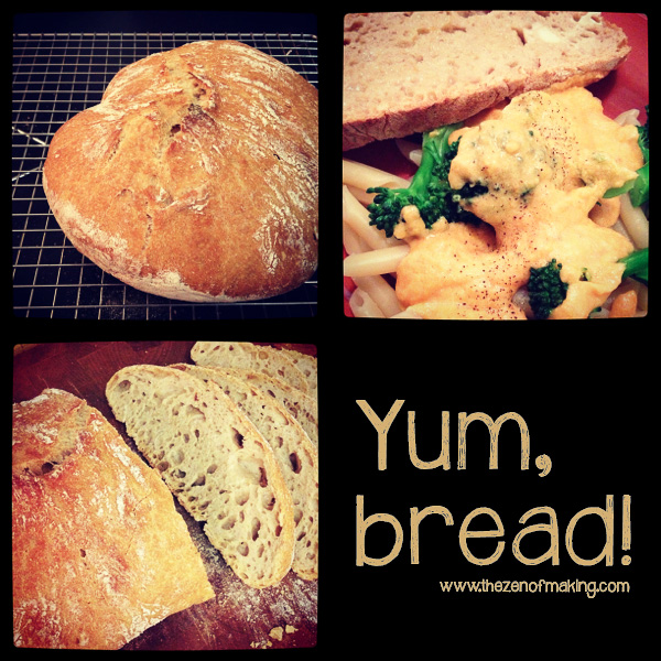 Things I Made from the Internet: No-Knead Bread | Red-Handled Scissors