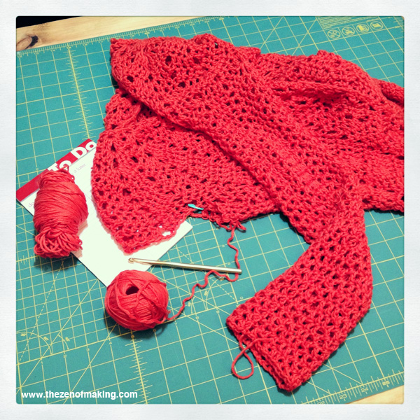 Sunday Snapshot: The Crochet Perfectionist Blues | Red-Handled Scissors