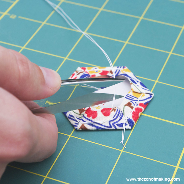 Intro to English Paper Piecing - Part 2 - Sewing Blocks Together