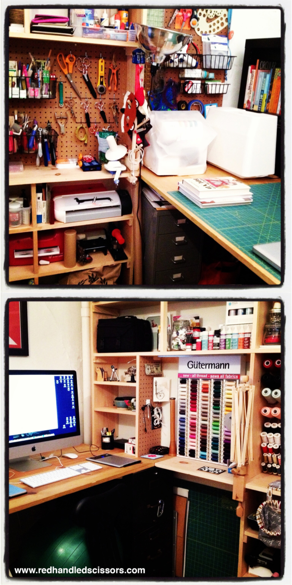 Video: 20 Second Craft Studio Tour: Big creativity happens in my teeny tiny Brooklyn workspace.