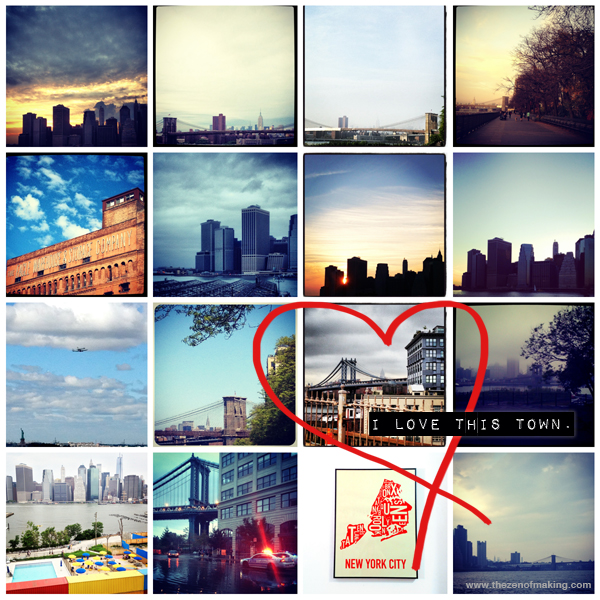 NYC: I Love This Town | Red-Handled Scissors