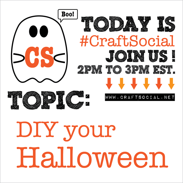 Today's Craft Social: DIY Your Halloween | Red-Handled Scissors