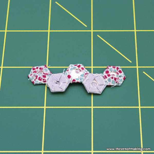 Tutorial: Mini Hexie Necklace | Red-Handled Scissors