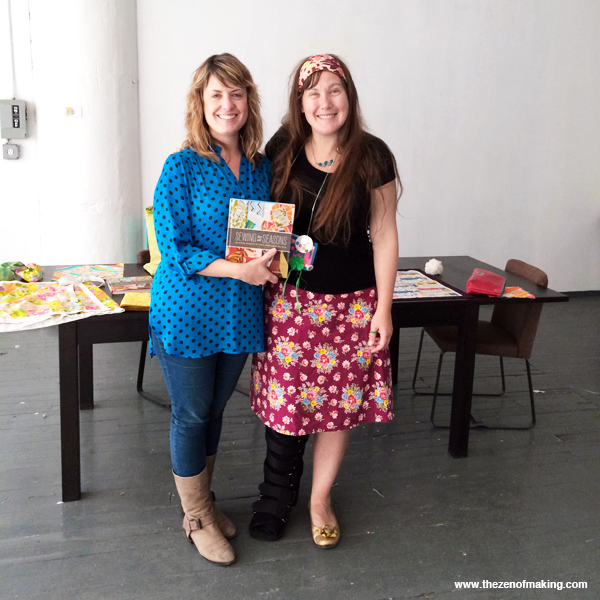 Photo Roundup: Sewing for All Seasons Book Party at Brooklyn Craft Company | Red-Handled Scissors
