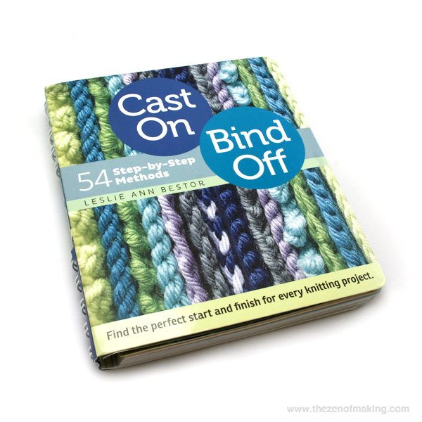 Knitting Necessities: Cast On, Bind Off Book Review | Red-Handled Scissors