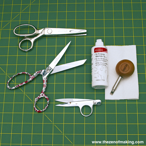 Crafting 101: How to Clean and Oil Your Scissors | Red-Handled Scissors