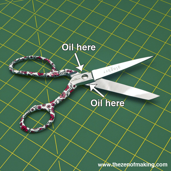 Crafting 101: How to Clean and Oil Your Scissors | Red-Handled Scissors