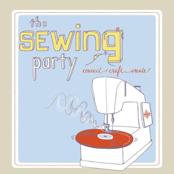 The Sewing Party + A Giveaway | Red-Handled Scissors