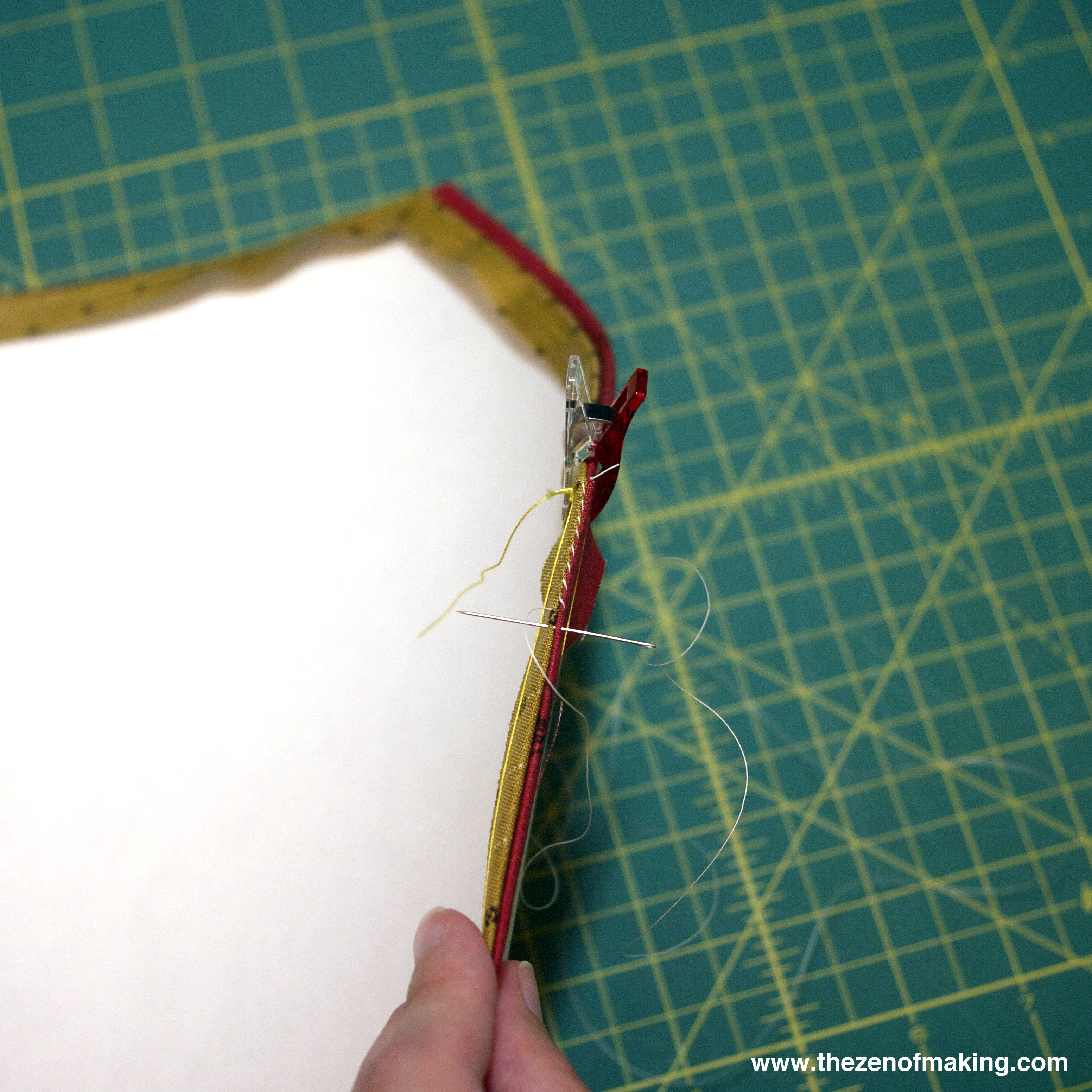 Tutorial: Giant Hexie Flower Lap Quilt - 12 Hexies (or Less) Blog Hop | Red-Handled Scissors