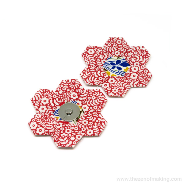 Tutorial: Pincushion for English Paper Piecing Travel Kit | Red-Handled Scissors