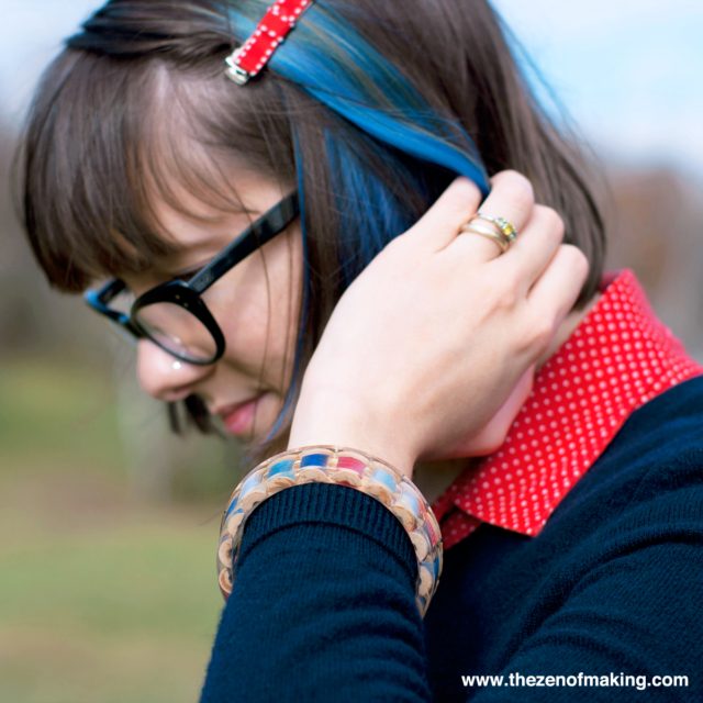 Tutorial: Resin Thread Spool Bracelet | Red-Handled Scissors