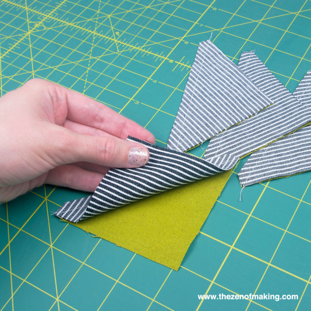 Last-Minute Gift Idea: Half Square Triangle Hand Warmers | Red-Handled Scissors