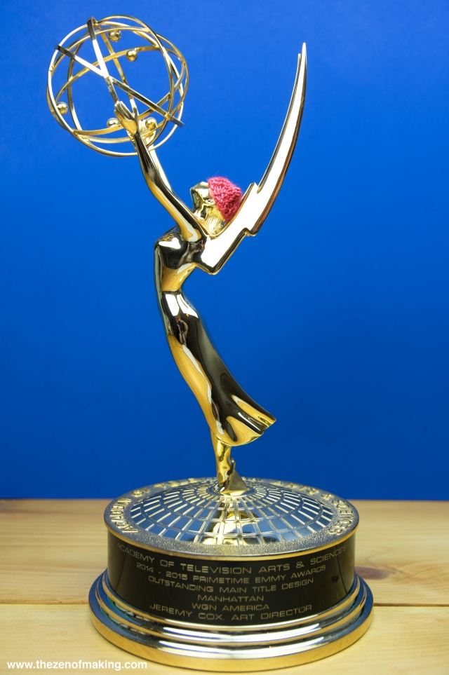 Monday Snapshot: Yes, That's an Emmy Wearing a Pussyhat!