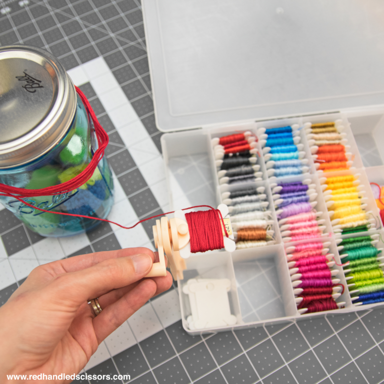 Video Tutorial Organize Your Embroidery Floss