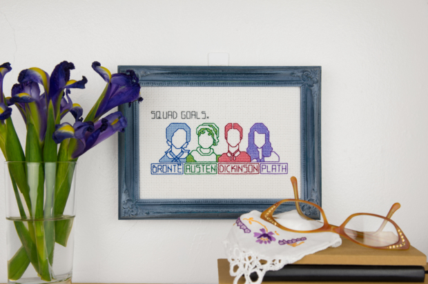 Squad Goals - Improper Cross-Stitch, by Haley Pierson-Cox