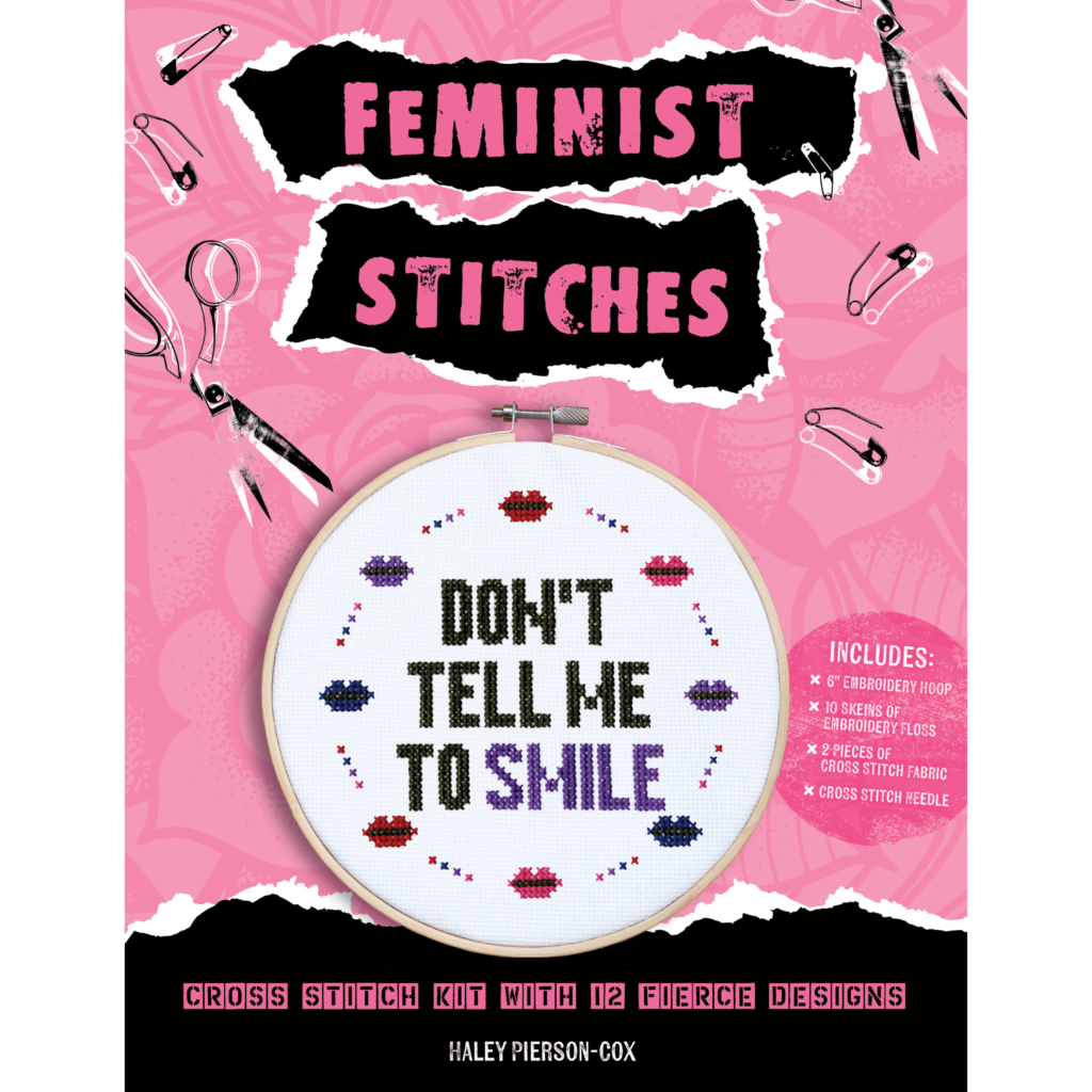 Feminist Stitches, by Haley Pierson-Cox