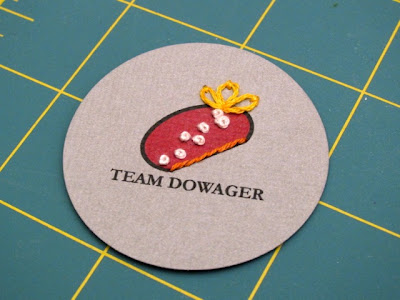 Tutorial: Downton Abbey-Inspired Team Dowager Badge | Red-Handled Scissors