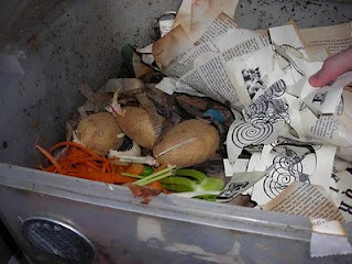 Tutorial: Vermicomposting: Don't Forget to Feed the Worms | Red-Handled Scissors